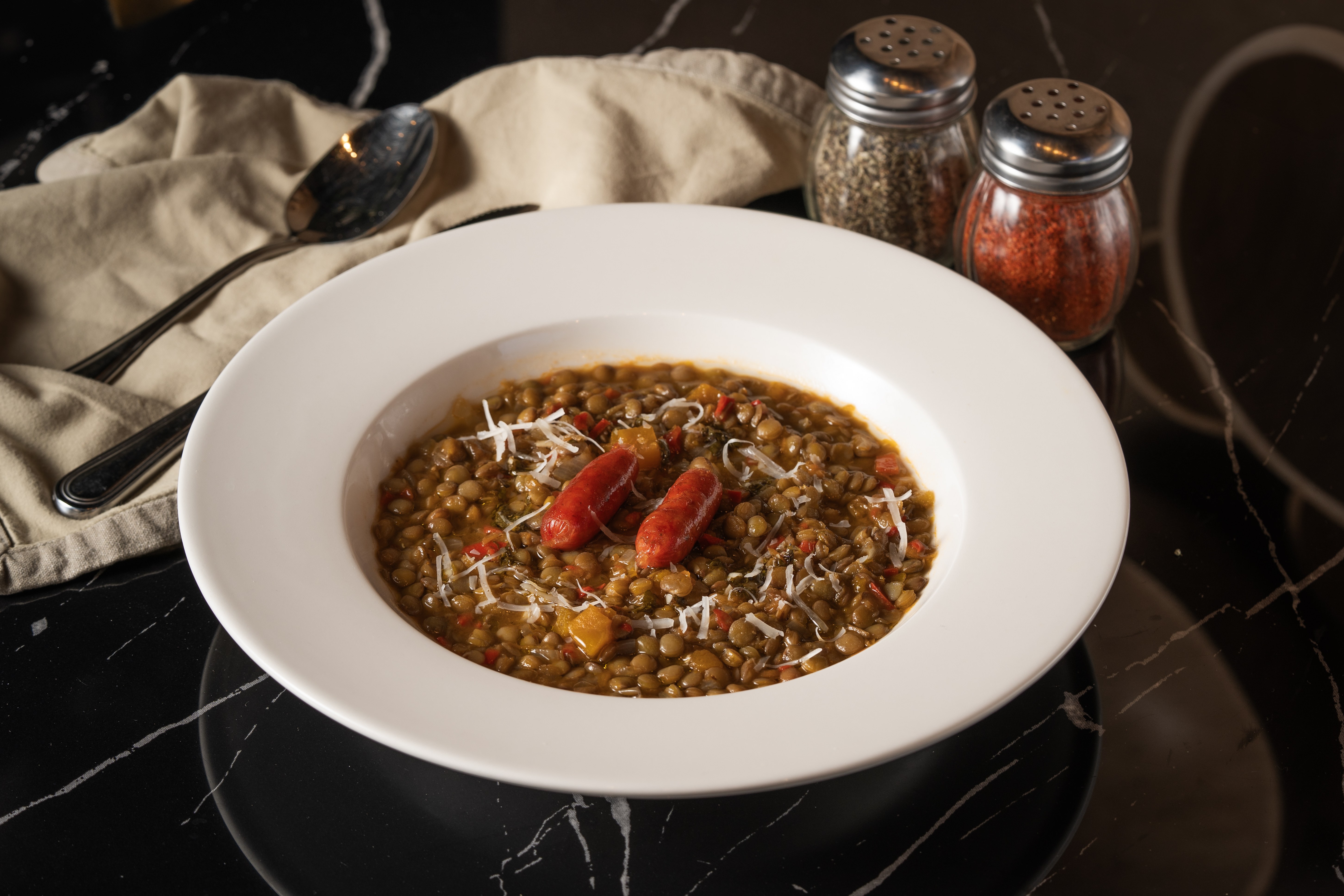 lentejas con chorizo 400gr
